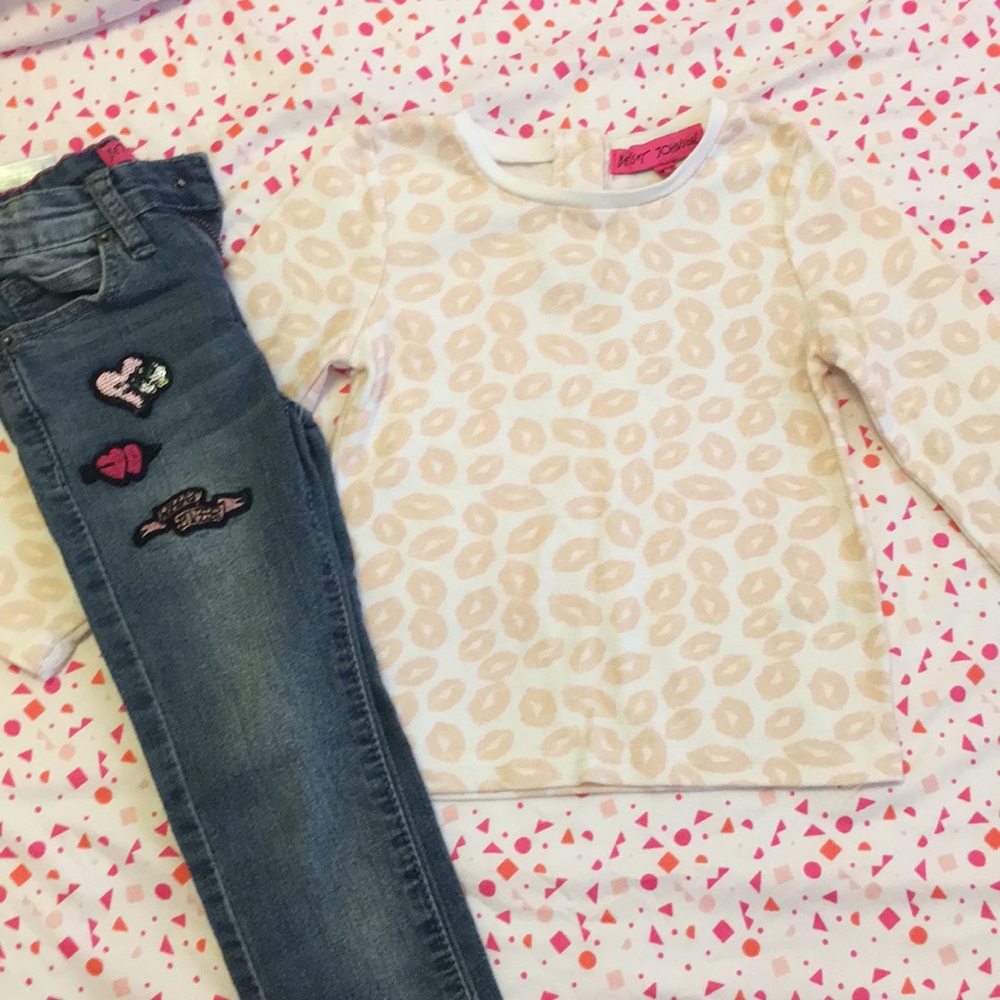 Betsy Johnson top with matching jeans